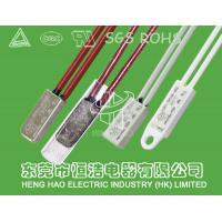 China Motor Thermal Protection Device , Manual Reset Bimetallic Thermal Sensors on sale