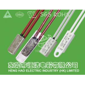 China Motor Thermal Protection Device , Manual Reset Bimetallic Thermal Sensors supplier