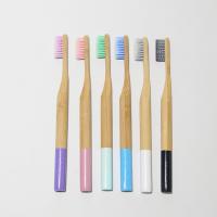 Recyclable Soft Bristles Wooden Bamboo Charcoal Toothbrush For Hotel Travel