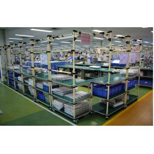 China Warehouse Storage Flexible Heavy Duty Pallet Rack With Plastic Coated Steel Pipe supplier
