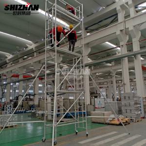 Easy Install Mobile Aluminum Scaffolding Tower 3m 12m Height