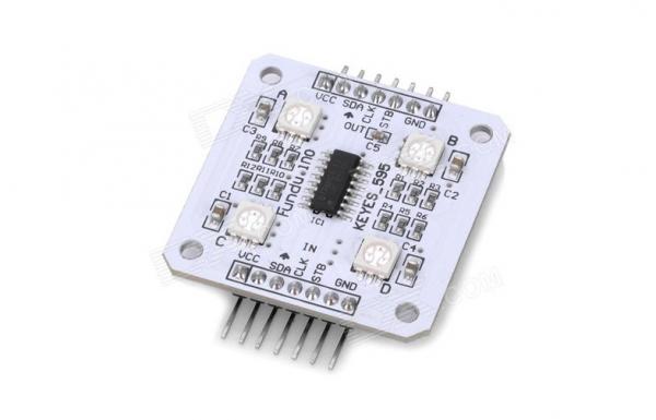 SPI LED Light Module Sensors For Arduino , RGB 5V 4 x SMD 5050 LED