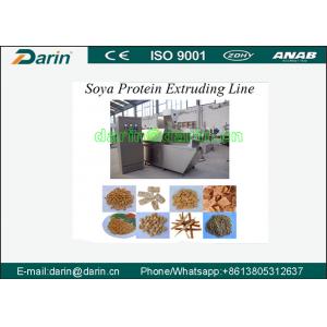 China 12 Month Warranty Soya Extruder Machine , soybean processing equipment supplier