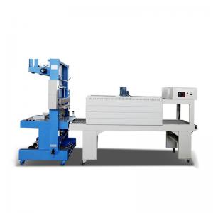 China High Performance Cuff Style Semi Auto Shrink Wrap Machine Conveying Speed 0-15m/min supplier