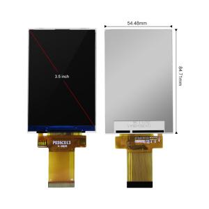 China Polcd 320x480 Spi Painel LCD de 3,5 polegadas 450cd/m2 para uso comercial supplier