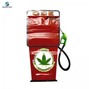 China Irregular Special Shape Custom Mylar Bags Weed Packaging Child Proof Zipper supplier