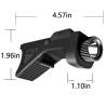 China 405nm Blue LED Tactical Flashlights Rechargeable Class IIIR 800 Lumens wholesale