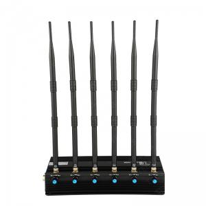 China High Power Gps Tracking Jammer , Multifunctional Wifi Gps Blocking Device supplier