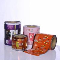 China Customized Gravure Printing Plastic Packaging Roll Film For Hot Seal on sale