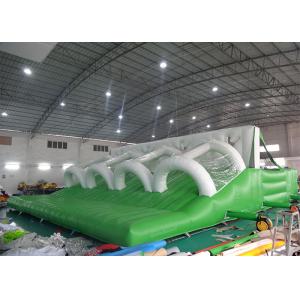 China 0.55mm PVC Tarpaulin Inflatable Obstacle Challenges / Inflatable Assault Course For Adults supplier