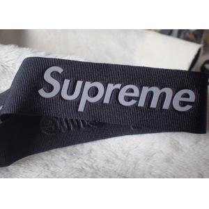 Supreme 3D High frequency 3M reflective  logo on 3.2cm nylon tape for hats logo