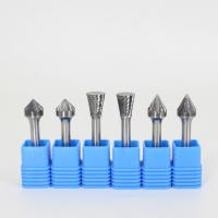 China Tungsten Carbide Burr Bits For OEM Support Tooth Shape Single/ Double/ Aluma/ Diamond Cut on sale