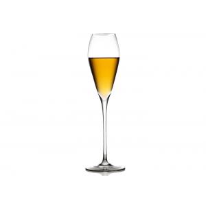220ml 24cm Lead Free Crystal Champagne Glasses Vintage Laser Etching