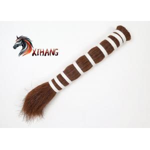China Brown Horse Mane Hair 13 - 15 Brush Making Materials Horse Hair supplier