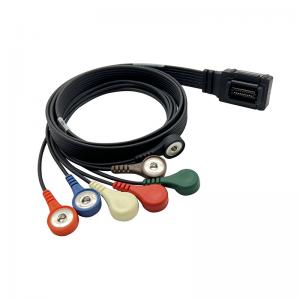 China 7 Lead Patient Holter Cable CBL 153+7 For Rozinn Holter Digital Recorder 153+ supplier