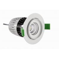 China 200 - 240VAC 15W 800LM IP20 Dimmable LED Down Lights COB , Hotel Lighting Fixture on sale