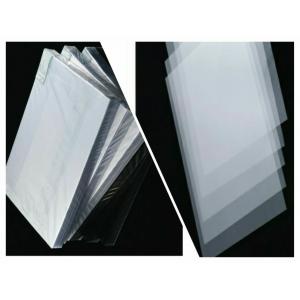 PVC Overlay Film Reel Smart Card Material Transparent With One Side Glue Coating