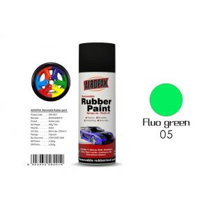 Fluo Green Color Liquid Rubber Spray For Protecting Various Surfaces 