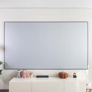 China 120 Inch Fixed Frame Projector Screen 8K 3D PET ALR Screen Large View Angle wholesale