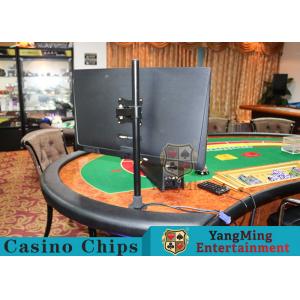 China Black Color Casino Standard Sic Bo Craps Road Software With HD 19 - 24 Inch Screen Display Holder wholesale