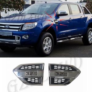 China Plastic Wind Port Cover Fender Side Air Outlet Air Flow Outlet Cover Trim For Ford Ranger supplier