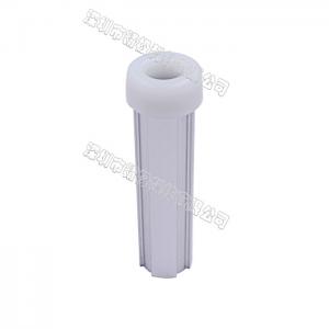 China Durable Aluminum Tubing Joints AL-62 Car Headrest Placement Frame HDPE In White supplier