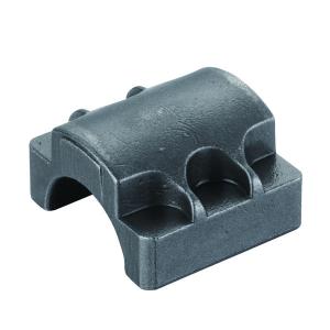 China Slider part 1045 carbon steel lost wax casting investment with cut and grind gate supplier