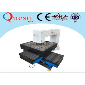 China Automatic Metal Cutting Machine 300W , Easy Operation Small Laser Cutter For Sheet Metal supplier