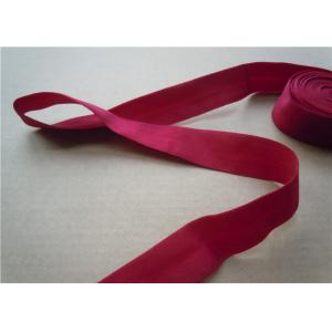 Braided Red Patterned Bias Binding Tape , Cotton Binding Tape