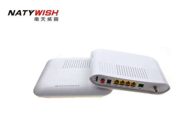 High Performance Fiber To The Home GPON ONT Support Ethernet Ports Auto Polarity