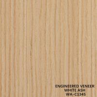 China 0.15-0.55 Mm Recon Wood Veneer White Ash 134S 2500*640mm on sale