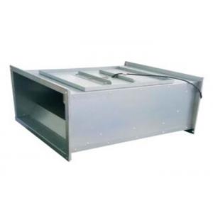 Space Saving Metal Rectangular Duct Fan With Steel Material 250mm 125mm