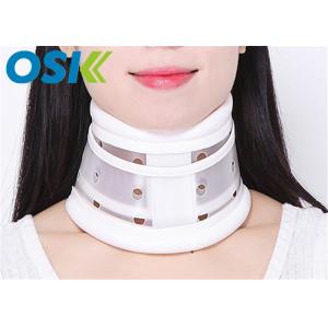 China Plastic Neck Injury Collar , Cervical Neck Brace Long - Term Usage CE Approved supplier