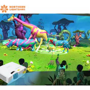 China Indoor Interactive Wall Projector Games Magic Painting Floor Projection System supplier