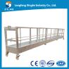 China zlp630 suspended platform / 630kg suspended cradle / construction gondola ce certificate wholesale