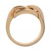 China Customized Women's Gold Ring Size 52 / 1.4cm Width No Diamond New Condition wholesale