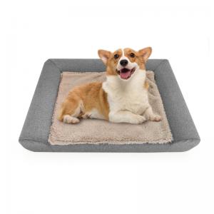 Non Slip Bottom And Egg Crate Foam Washable Dog Bed For Large Dogs