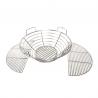 China Round 500MM SS430 Kick Charcoal Ash Basket For Kamado Joe wholesale