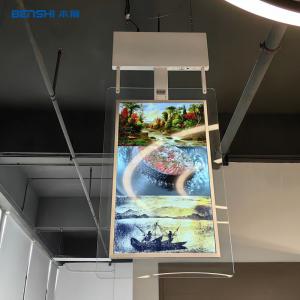 43 55 Inch Double Side Wall Mounted Digital Signage Advertising Hanging Digital Signage