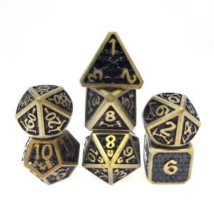 China Hot selling Mini Polyhedral Dice Set Poker Chip Made Dice Sets supplier