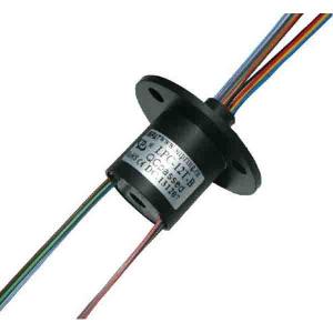 China 4.5 mm Bore Dia Slip Ring of 12 Circuits with Flange supplier