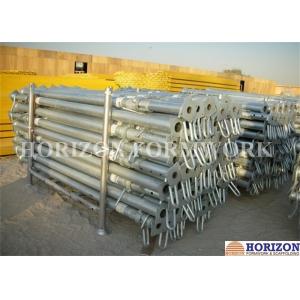 China High Loading Capacity Scaffolding Steel Prop Q235 Steel Pipe Zinc Plated Surface supplier