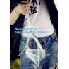 PVC women hologram bag hand clutches see through clear small chain ladies