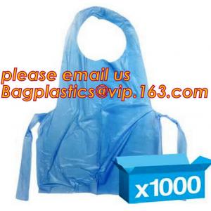 Medical Protective Disposable Apron, CPE APRON, with thumb loop, kitchen, dental supplies, chef, healthcare