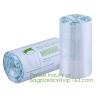 China Custom Printing Corn Starch Biodegradable Compostable Plastic Bag,Thank You Bags Durable Cornstarch PLA Compostable T-Sh wholesale