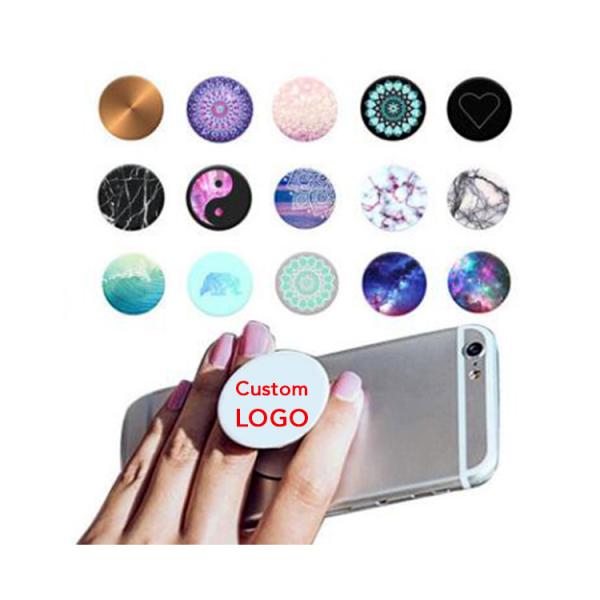 Материал держателя TPU мобильного телефона сжатия Popsocket с сильной функцией попа воздуха