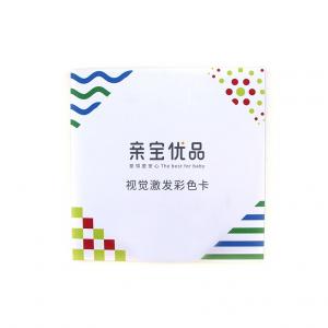 China Kids Children'S Learning Flash Cards Alphabet And Color Recognition Printing supplier