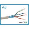 China FTP Cat5e Lan Cable Al Foil Shield Computer 4 Pairs 24AWG Bare Copper Nylon Ripcord wholesale