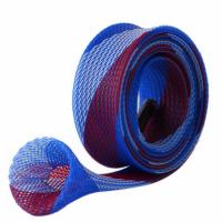 China Colored 30mm Fishing Rod Protective Sleeves Expandable Environmentally Friendly on sale