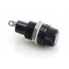 China R3-12 Black Plastic Devices Cartridge Fuse Holder For 5.2x20mm Miniature Glass Fuse wholesale